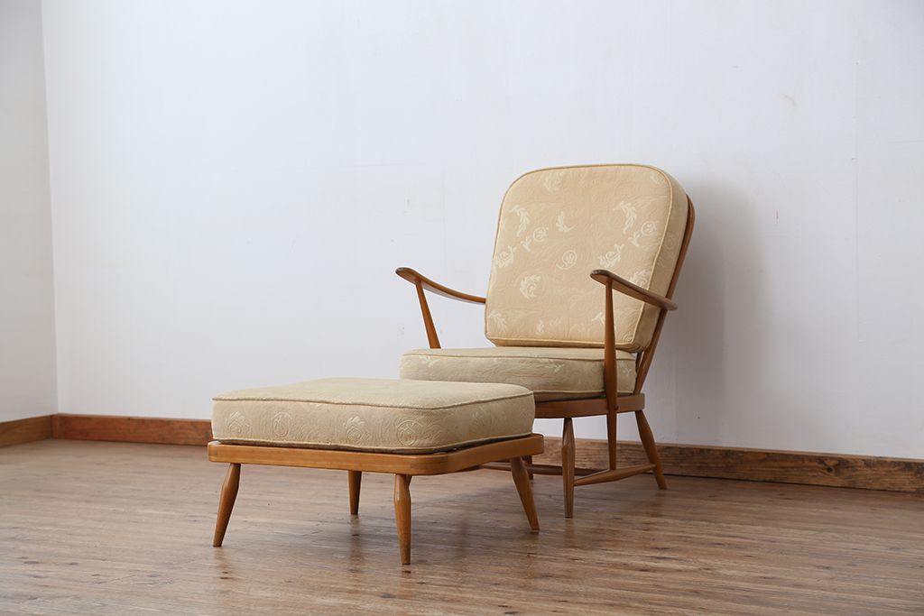 アーコール（ERCOL）・ラウンジチェア