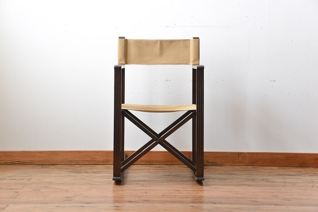 山葉(ヤマハ)文化椅子　折り畳み式ロッキングチェア